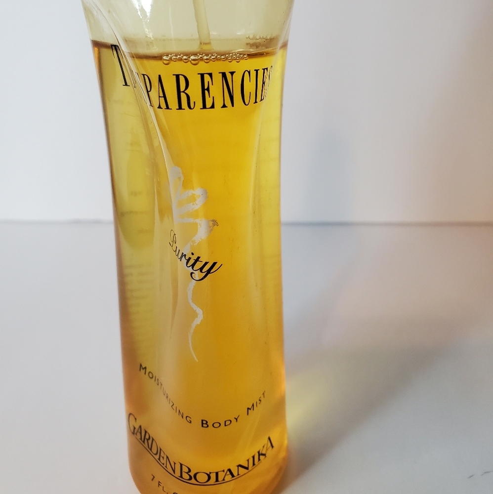 Garden Botanika transpencies purity Body Mist